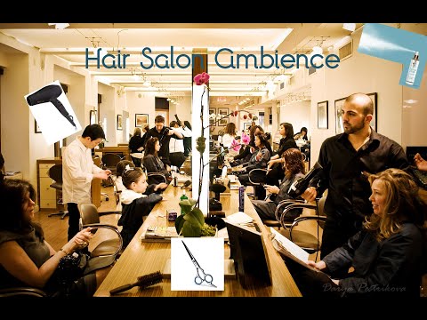 [ASMR] ✂️ Hair Salon Ambience (Crowded Beauty Salon)