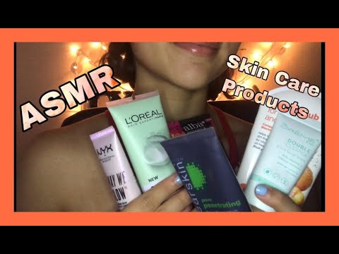[ASMR] 🧖🏻‍♀️Tapping On Skin Care Products🧖🏻‍♀️