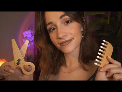 ASMR | Unique, Relaxing Triggers and Show & Tell 🌙 {gentle rain}