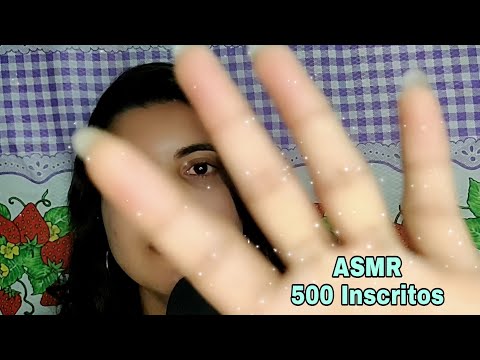 [ASMR] AGRADECENDO PELOS 500 INSCRITOS