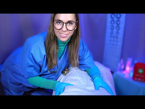 ASMR Nurse Examines You In Bed, Full Body Exam, Medical Roleplay [POV] Personal Attention