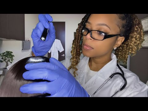 👩🏽‍⚕️ ASMR  👩🏽‍⚕️ Doctor Roleplay | Inspecting Your Head Injury | Personal Attention | Soft Spoken 🩺