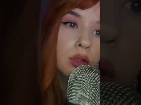 ASMR Your Face massage hand movements Mouth sounds