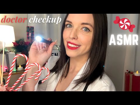 🎄ASMR Christmas Medical Exam 🦻Ear Cleaning/Eye Exam, Light, Personal Attention Roleplay, Soft Spoken