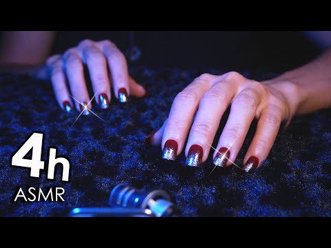 [ASMR] Instant Sleep & Relax 😴 Deep Surface Scratching - 4k (No Talking)