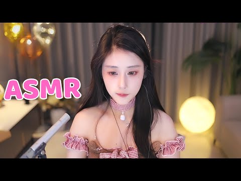 ASMR Relax with Ear Blowing, Massage & Kiss into Mic