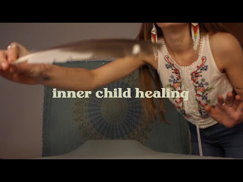 full body ASMR REIKI for inner child healing | plucking negative energy & guided visualisation