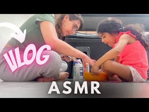 ASMR VLOG | SLIME EM CASA E LIVES NA MADRUGADA