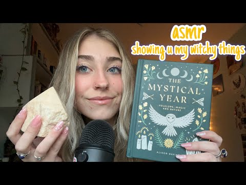 asmr•showing you my witchy things🧚🏻‍♀️
