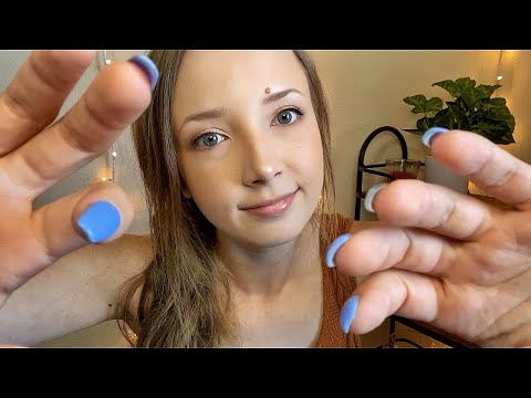 ASMR Tickling & Touching Your Face, Brushing Your Face, Camera Tapping (ALL the personal attention)