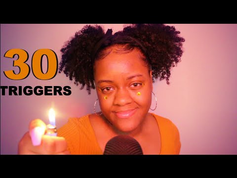 ASMR⚡️30 FAST AND AGGRESSIVE TRIGGERS IN 30 MINUTES ⚡💛