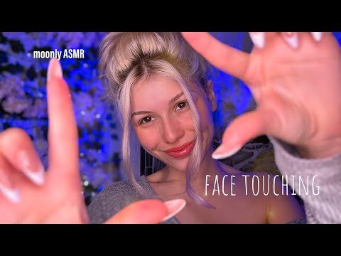 ASMR-can I touch your face?😮‍💨(mouthsounds,mic brushing,hand movements…)