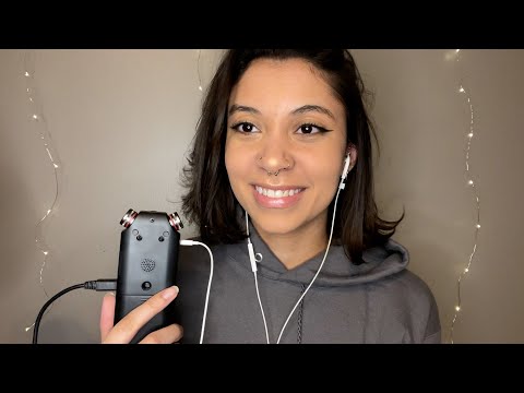 ASMR Positive Affirmations, Repeative Phrases, Hand Movements, & MORE on Tascam