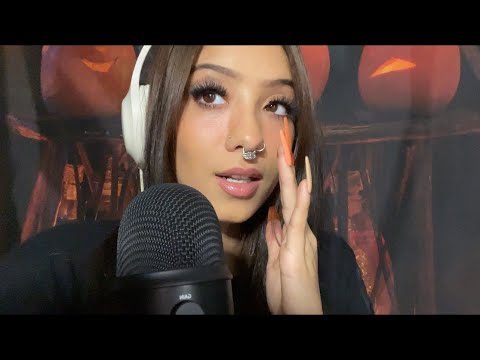 ASMR ☁️ 1 hour Inaudible/unintelligible whispers 💤 (Mouth sounds + hand movements)
