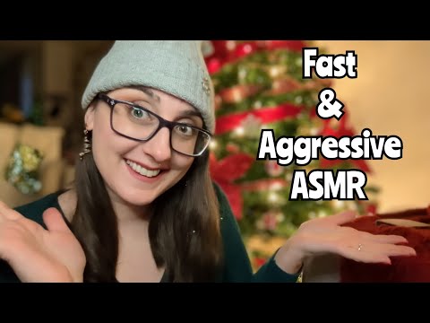 ASMR 🎄 Fast and Aggressive ASMR ❄️ All The Triggers