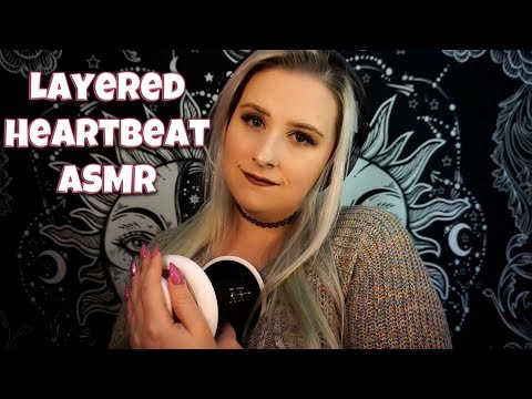 Heartbeat ASMR | Layered Sounds of Tapping, Scratching, Breathing | For Sleep and Relaxation