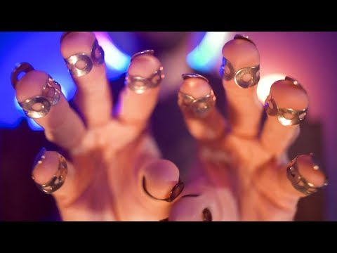 ASMR - Close-up hand movements (with fingerpicks!)