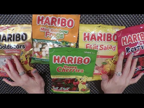 ASMR Gummy Candy Mukbang & Taste Test | Whispered Eat With Me | Crinkles & Chewing