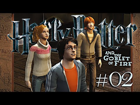 Harry Potter and the Goblet of Fire #02 Defense Against the Dark Arts with Moody [PS2 Gameplay]