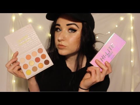 ♥ASMR ♥TINGLY MAKEUP UNBOXING!(WHISPERS AND TAPPING)
