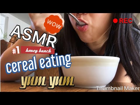 ASMR CEREAL EATING! crunchy ~🥰(Lofi)