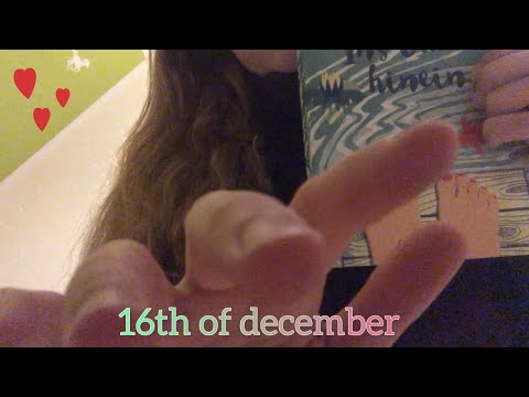 ASMR | 16th of december |16 min of IPhone & book tapping ❤️‍🔥🌚