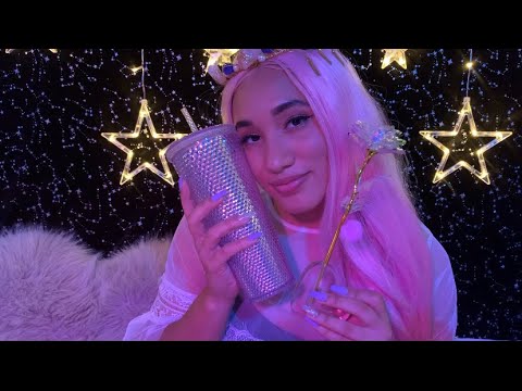 ASMR | Sparkly Pink Tingz to Help You Sleep! | ceramic sounds + plastic tapping sounds