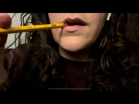ASMR: You’re My Diary (Camera Tapping, Pencil Chewing, Minimal Talking)