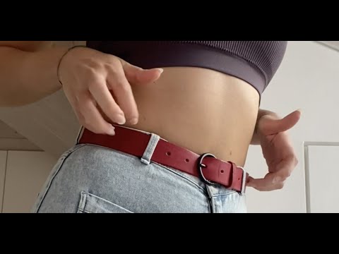 💎ASMR SCRATCHING AND TAPPING BELT💎