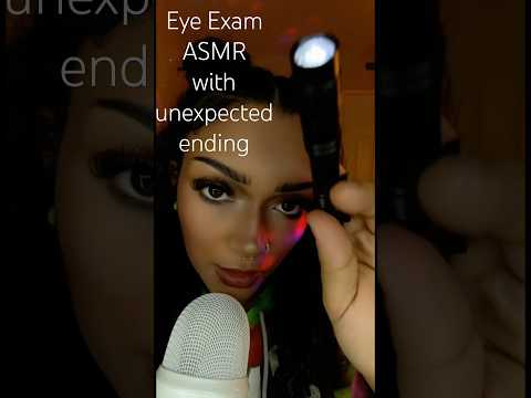 ASMR Eye Exam (checking your eyes for redness and irritation) #asmreyeexam