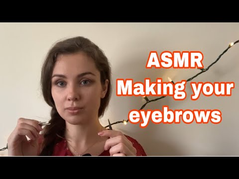 ASMR | Beauty salon | Making your eyebrows 😍