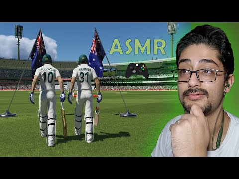 ASMR Playing Cricket and Whispering - Cricket '24 (Hindi)