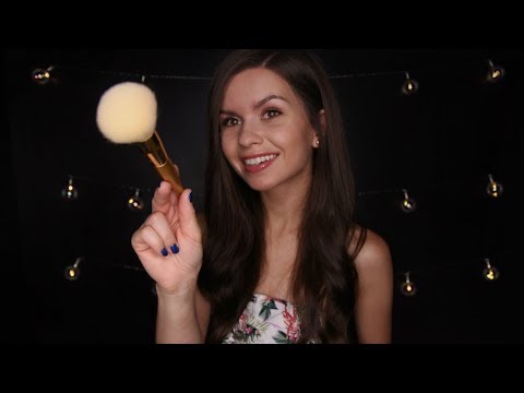 ASMR - TRIGGERING Face Brushing (Where the Brushing Triggers Different Sounds)