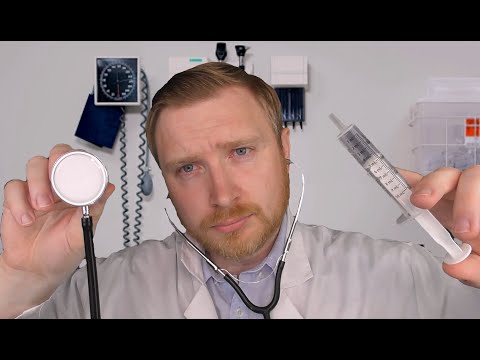 ASMR - Full Physical Examination (Reflex, Hearing, Sight & Memory Testing)