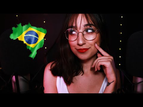 ASMR Sussurrando Nomes dos Estados do Brasil com Sotaque Português de Portugal! 🇧🇷 🇵🇹