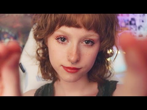 ASMR | Lens tapping and energy plucking | fast visual triggers ♡