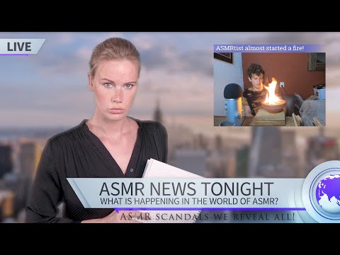 ASMR NEWS TONIGHT •  WITH ISABEL IMAGINATION  • What is happening in the world of ASMR?