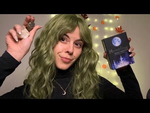 ASMR POV You're Best Friend Is A Witch 🧙‍♀️ ✨ ( Energy cleanse, Tarot Reading etc.)
