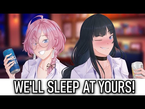 Sharing A Bed With Drunk Coworkers ft @kuramekira [ASMR Audio Roleplay]