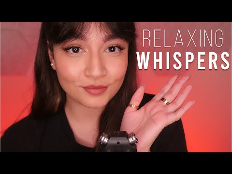 ASMR ~Extremely Tingly~ Fall Trigger Words with Hand Movements