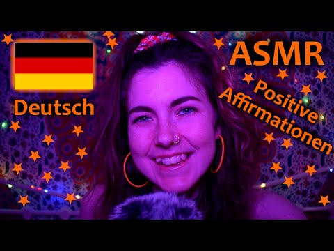 ASMR: Donnerstags Deutsch - Positive Affirmationen [Flüstern, Gehirnmassage]