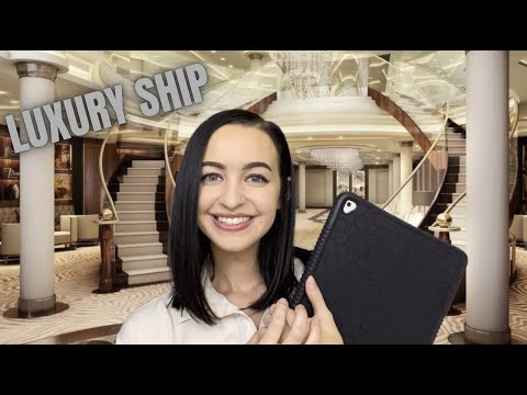 [ASMR] Cruise Ship Check In & Tour RP