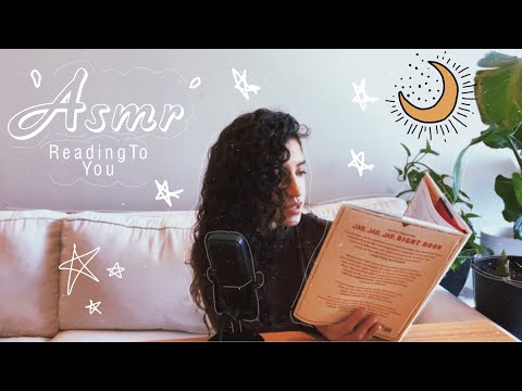 Reading you to Sleep 😴 Relax 💤 ASMR |soft whisper, Page Turing, Book tapping|