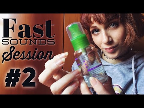 ASMR FAST Sounds Session #2 🎧