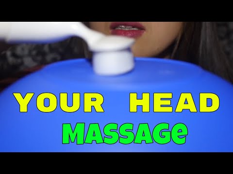 ASMR Simulated Scalp Massage & Tapping | Binaural Cranial | Microphone Brushing💆