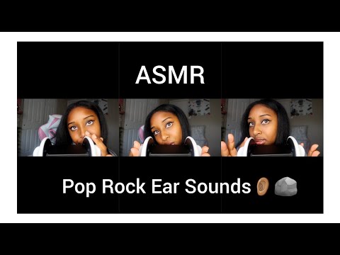 [ASMR] Pop Rock Ear Sounds 👂🏽 ❤ | No Talking