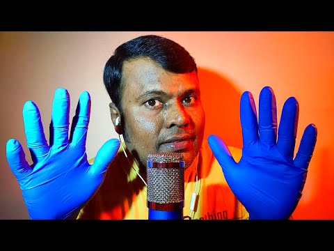 ASMR Fast and Aggressive Hand Sounds w/Latex Gloves+ Mic Gripping (No talking)