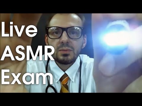 🔴 ASMR Live Examination with Doctor Sensor