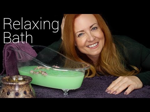 ASMR | Preparing You A Bath | Fizzes, Crinkles, Candles & Tapping