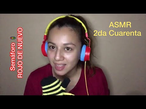 ASMR Susurros binaural actualización de mi cuarentena (semáforo rojo)